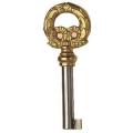 Ключ из железа и латуни стиль Людовик XVI,  для замков 26BIS, D503 или 214