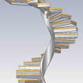Винтовая лестница PM Scale, модель Air