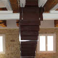 Стальная лестница PM Scale, модель Corten Fly